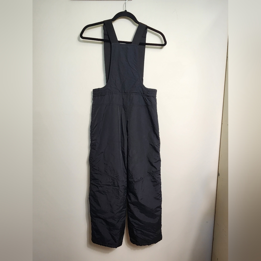 Slalom Girls Black Snow Bib Size XL 14/16.  #A17 - Picture 2 of 12